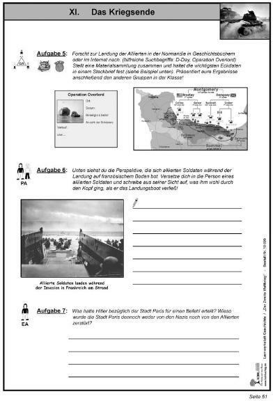 Produktbild Lernwerkstatt - "Blitzkrieg" Der Zweite Weltkrieg (Deutsch, Adrian Kohl Klenner, Lynn-Sven Kohl, Moritz Quast, 2007)