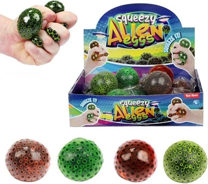 Actual product image Sombo Squeeze ball alien