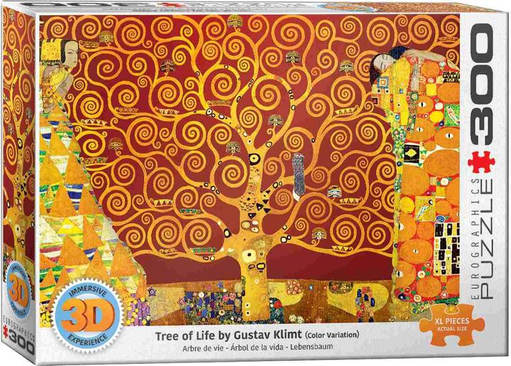 Eurographics 3D Tree of Life by Klimt (300 pieces)