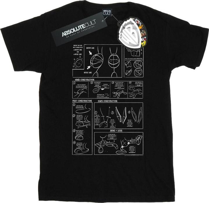 Produktbild Looney Tunes Bugs Bunny Construction TShirt (M)