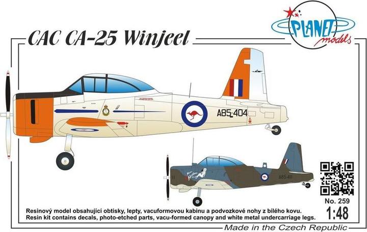 Produktbild Planet Models CAC CA-25 Vinjeel