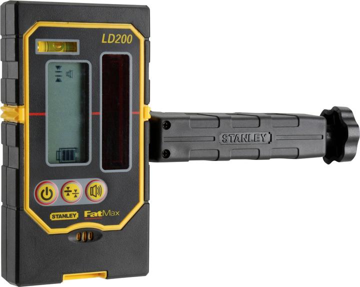 Produktbild Stanley Laserempfänger LD200 Arbeitsbereich 50m, mit Halterung für Linienlaser Genauigkeit 1mm bei hohe E...