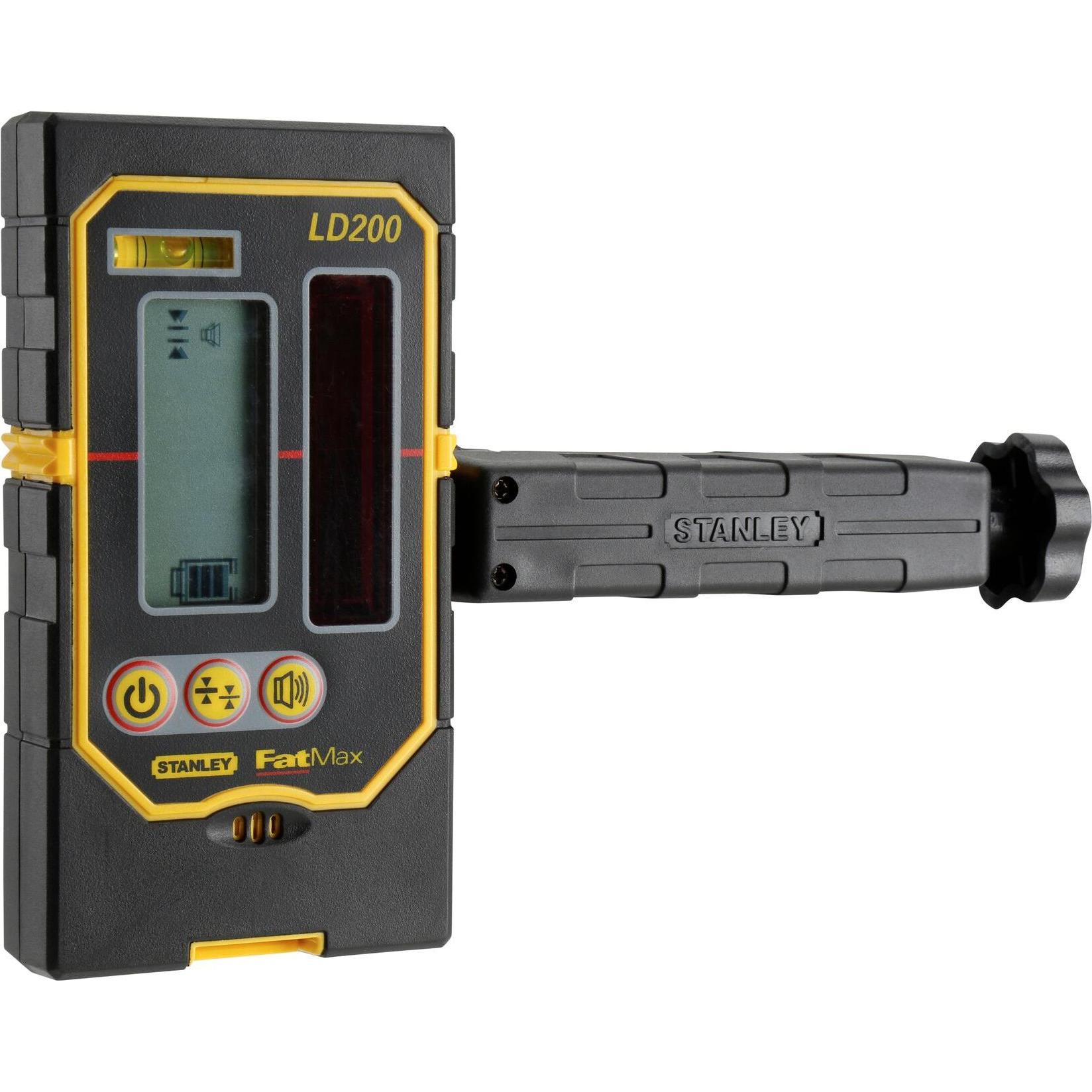Stanley, Linienlaser, Laserempfänger LD200 Arbeitsbereich 50m, mit Halterung für Linienlaser Genauigkeit 1mm bei hohe E....