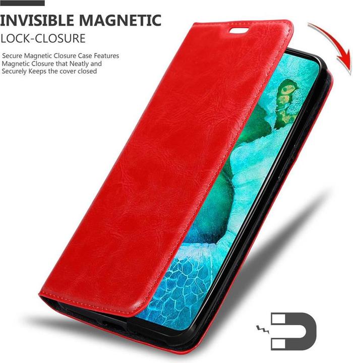 Actual product image Cadorabo Book Invisible Magnet Cover (Honor View 30 Pro)
