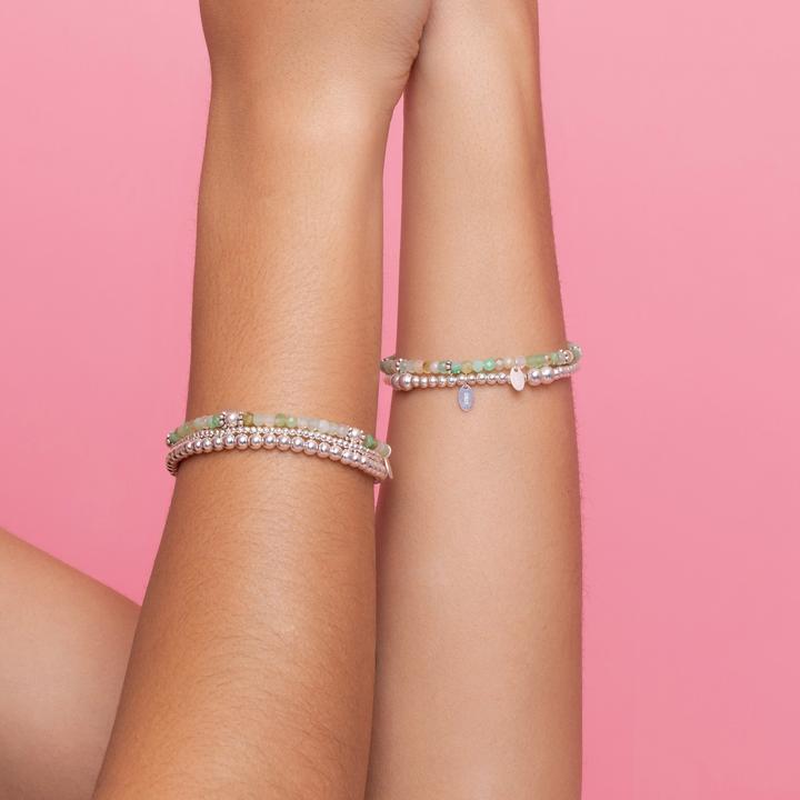 Immagine prodotto Balibay Shaima (18 cm, Argento 925, Pietra preziosa, Crisoprasio)