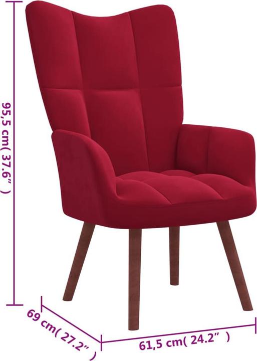 Actual product image vidaXL Relaxsessel