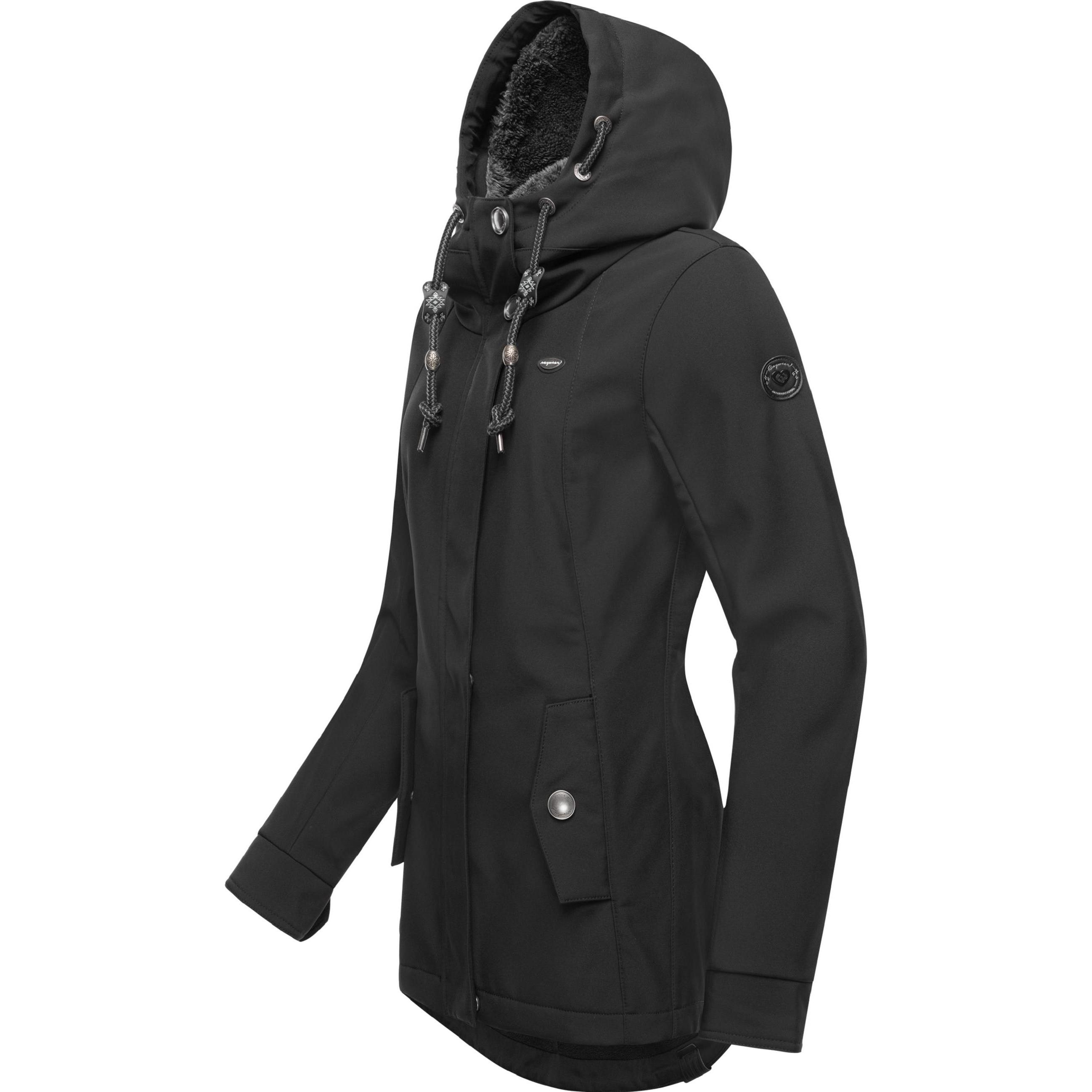 Thumbnail - Ragwear, Damen, Jacke, Monadde Softshell (S), Schwarz, S
