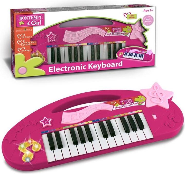 Image du produit Bontempi Clavier électronique à 24 touches (Multilingue)