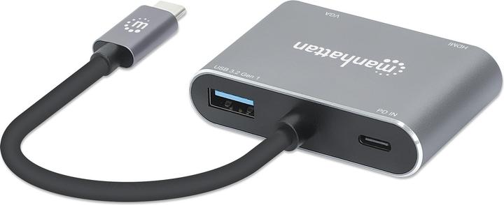 Actual product image Manhattan 130691 (USB-C, 4 ports)