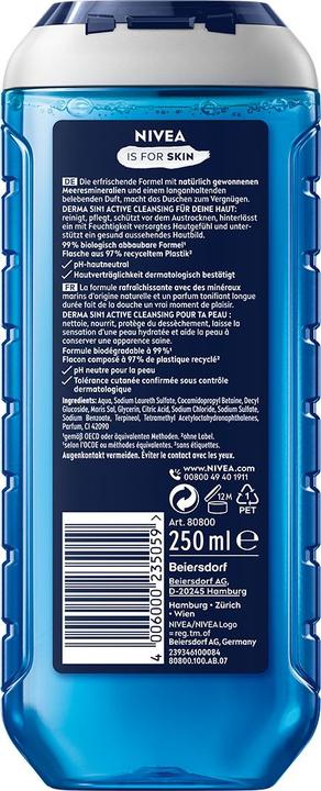 Produktbild NIVEA MEN Fresh Ocean Pflegedusche Trio (750 ml)