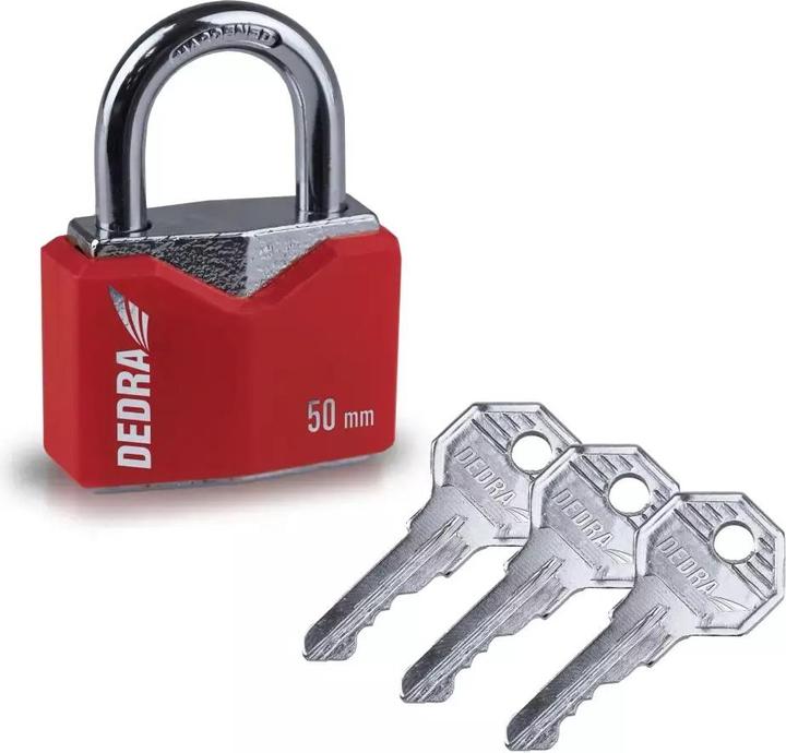 Immagine prodotto Dedra Lucchetto a rombo con copertura da 50 mm, 11U112