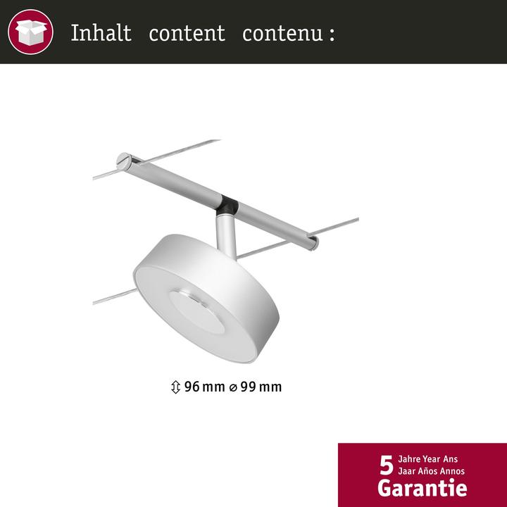 Actual product image Paulmann Wire System Circle (400 lm)