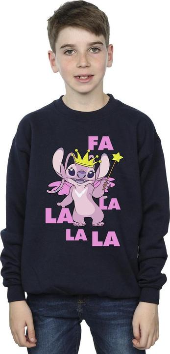 Image du produit Disney - Sweat LILO & STITCH ANGEL FA LA LA - Garçon (116)