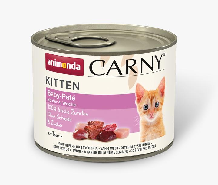 Produktbild animonda BABY PATÉ 200 g (Welpe + Kitten, 1 Stk., 200 g)