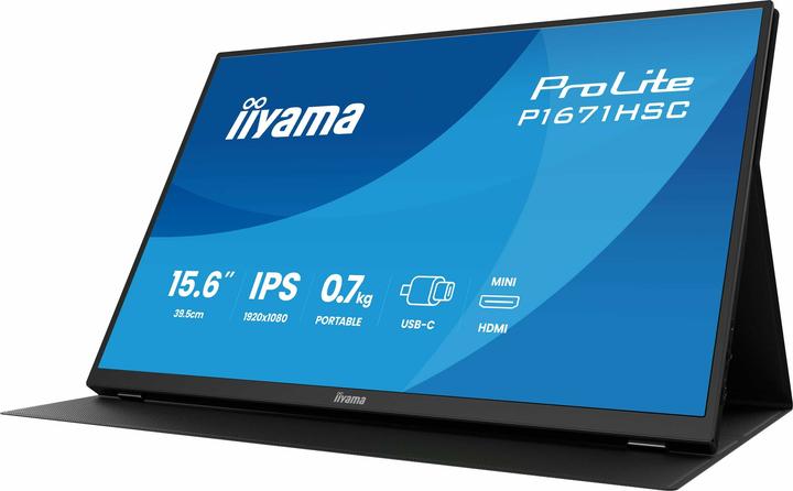 Image du produit iiyama P1671HSC-B1 (1920 x 1080 pixels, 15.60")