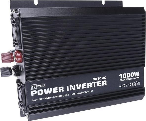 Image du produit RS PRO Power Inverter Modified Sine 24V 1kW