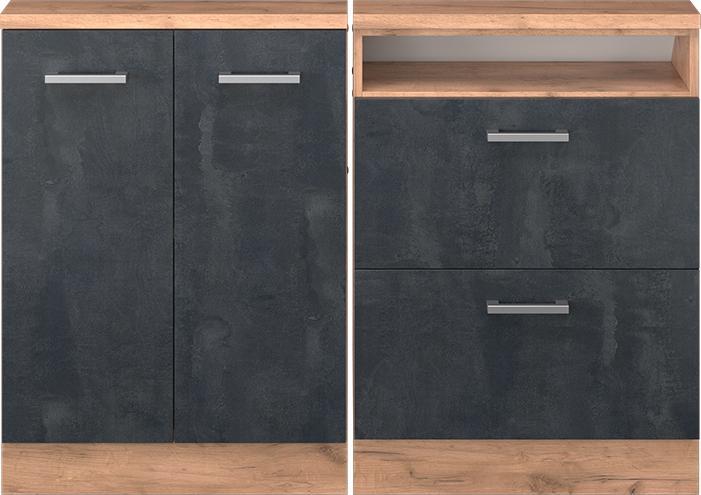 Produktbild Vicco Küchenschrank für Dachschrägen R-Line (120 x 46 x 81.60 cm)