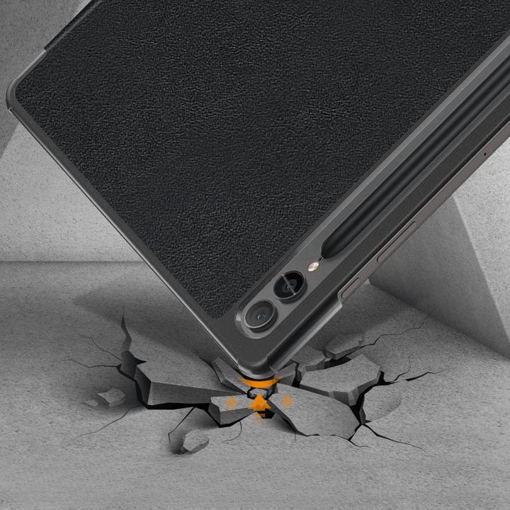 Actual product image Cover-Discount Galaxy Tab S9+ - Tri-fold Smart Case black (Galaxy Tab S9+, Galaxy Tab S10+)