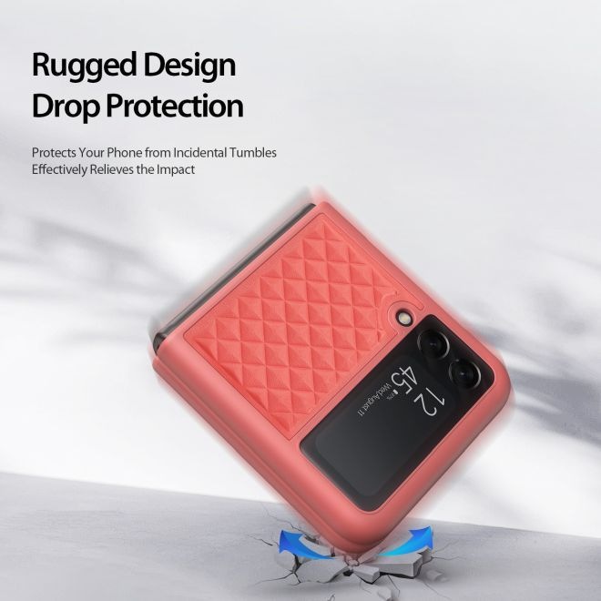 Produktbild Dux Ducis Venice Series Echtleder Case (Samsung Galaxy Z Flip4)
