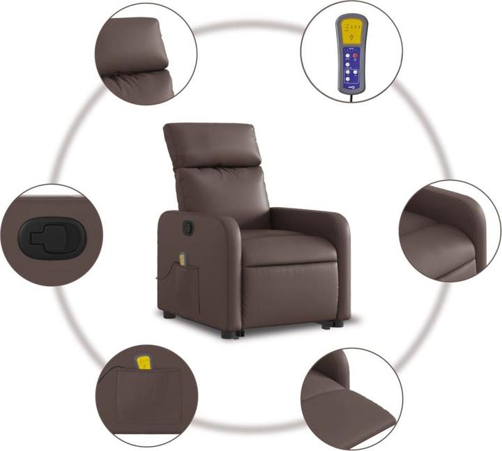 Image du produit vidaXL Massagesessel mit Aufstehhilfe