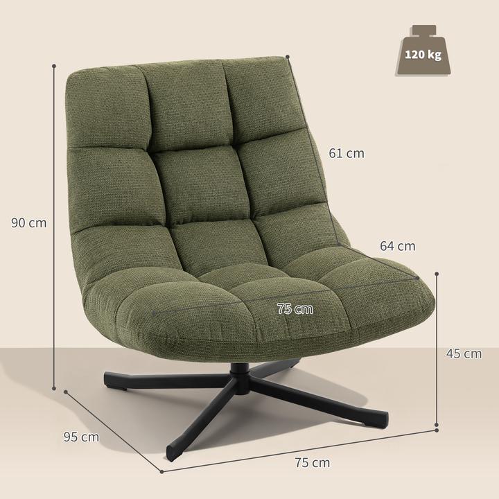Actual product image Homcom Lounge chair