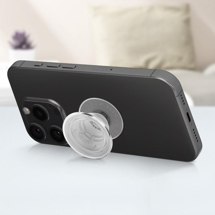 Actual product image PopSockets Clear (2nd gen, interchangeable)