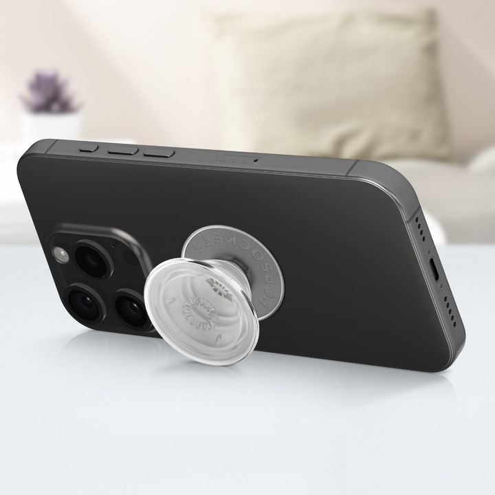 Immagine prodotto PopSockets Trasparente (seconda generazione, intercambiabile)