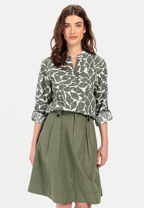 Produktbild Camel Active Schlupfbluse mit floralem Allover-Print (XS)