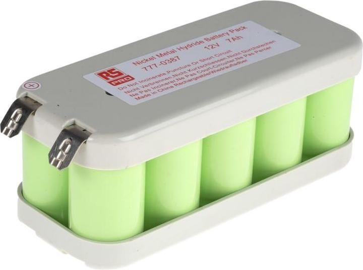 Actual product image RS PRO NiMH D HT x 10 7000mAh 12V Pack (10 pcs., D, 7000 mAh)