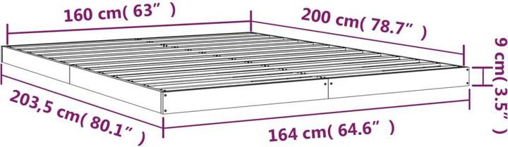 Image du produit vidaXL Burr (160 x 200 cm)