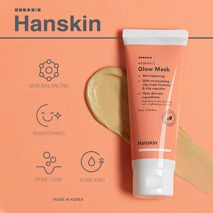 Actual product image Hanskin HANSKIN Maseczka rozświetlająca z witaminą C 70ml (70 ml)