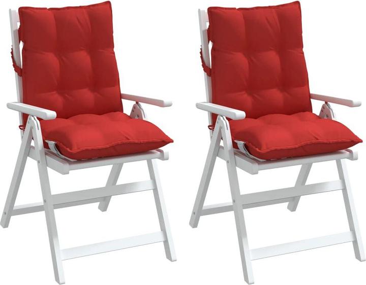 Produktbild vidaXL Gartenstuhlauflage für Niedriglehner (100 x 50 cm)