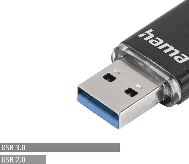 Actual product image Hama Laeta Twin (64 GB, Micro USB, USB 3.0, USB-A)