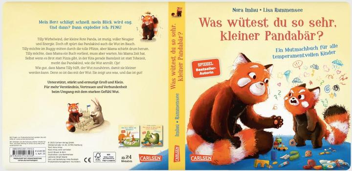 Produktbild Was wütest du so sehr, kleiner Pandabär? (Deutsch)