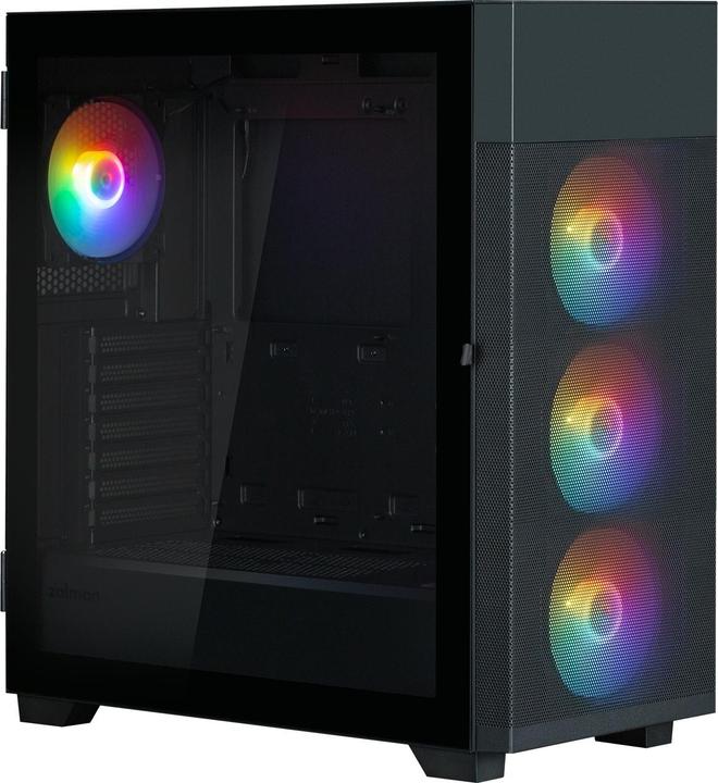 Produktbild Zalman S5 Neo Black ATX, FRGB Fan x4 (ATX, Mini-ITX, mATX)