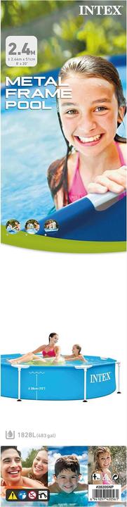 Actual product image Intex Pool Metal Frame (Ø 244 x 51 cm)