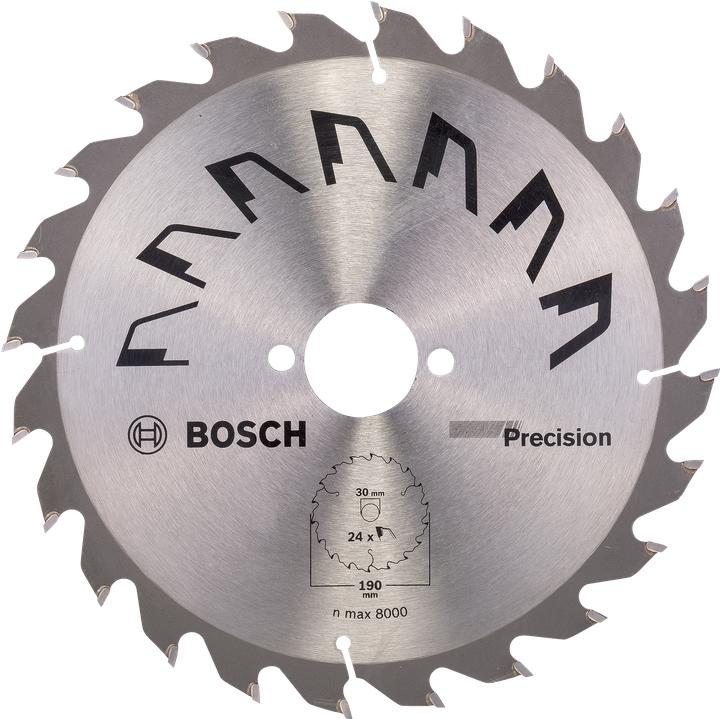Immagine prodotto Bosch Professional Zubehör Lama circolare PRECISIONE D= 190 mm Foro= 30 mm Z= 24