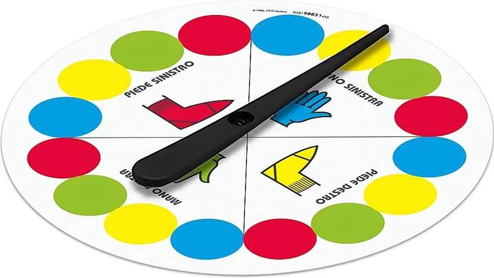 Actual product image Hasbro Gaming Twister (Italian, 2 Players)