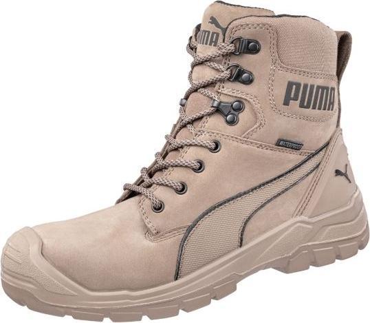 Produktbild Puma Sicherheitsstiefel CONQUEST STONE HIGH Grösse 45 stone S3 CI HI HRO SRC DIN EN ISO 20345 Nubukleder (S3, 45)