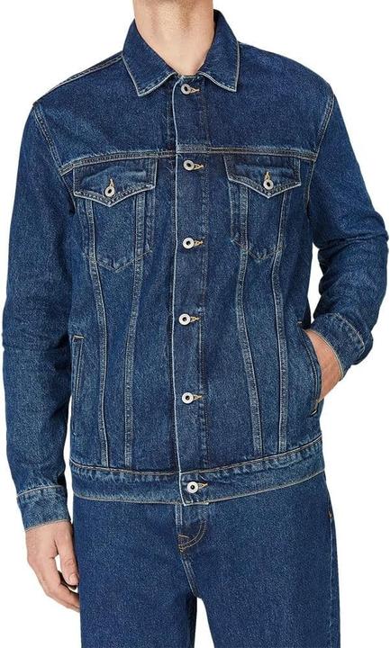 Actual product image Pepe Jeans Regular Jacket Mens Jacket 1Pack Blue DenimHW5 S (S)