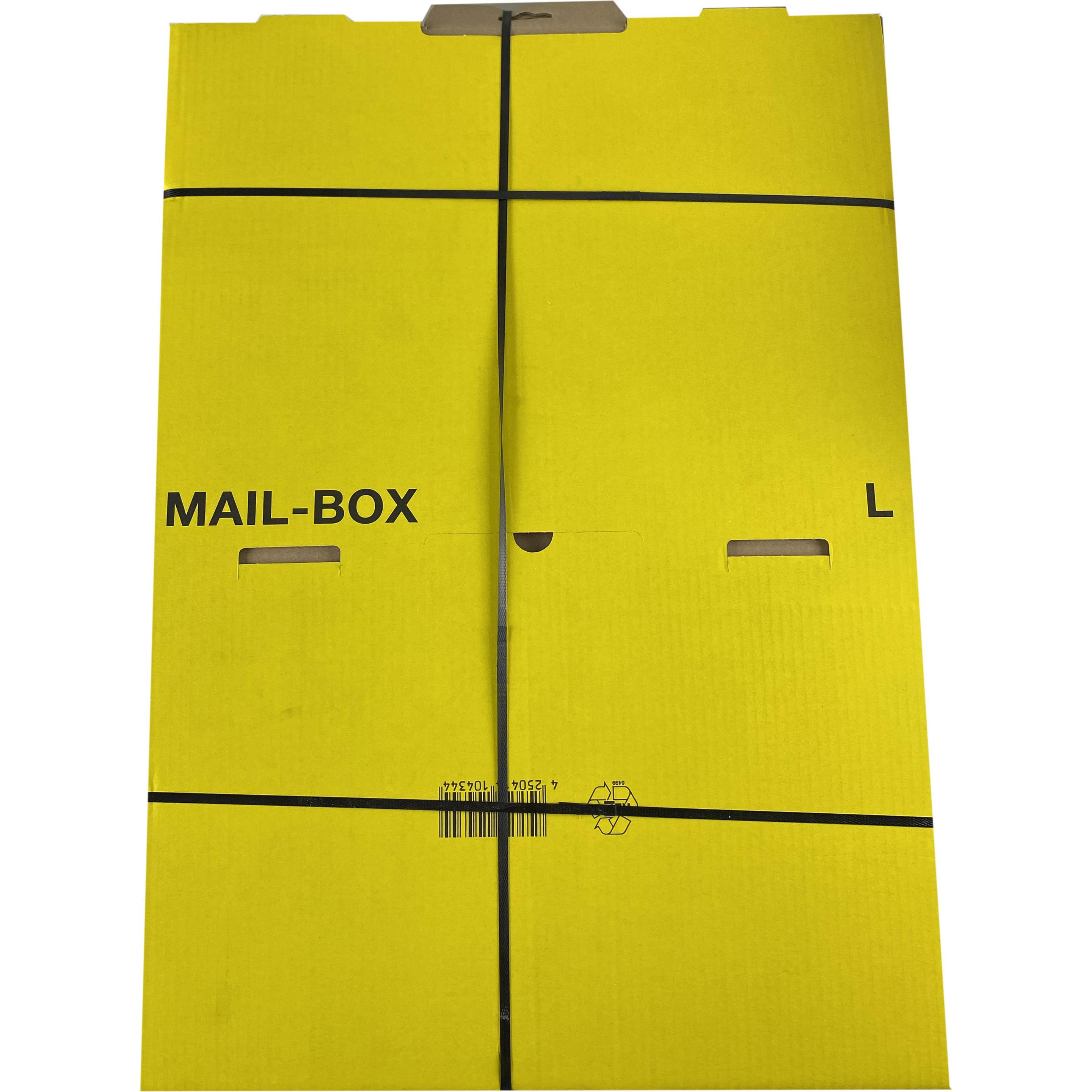 Thumbnail - Smartboxpro, Versandkarton + Versandbox, Paket-Versandkarton MAIL BOX, Gr”áe: L, gelb (1 x)