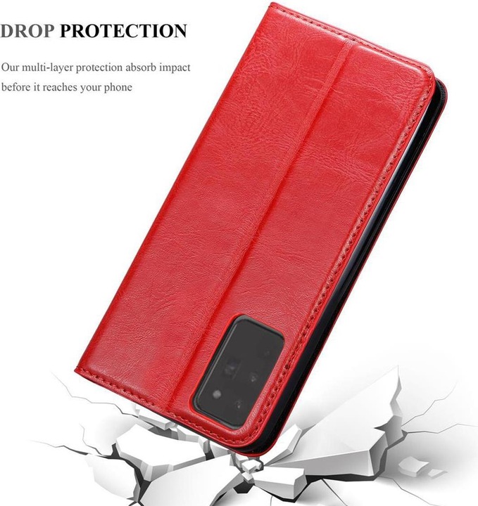Actual product image Cadorabo Book Invisible Magnet Cover (Samsung Galaxy Note 20+)