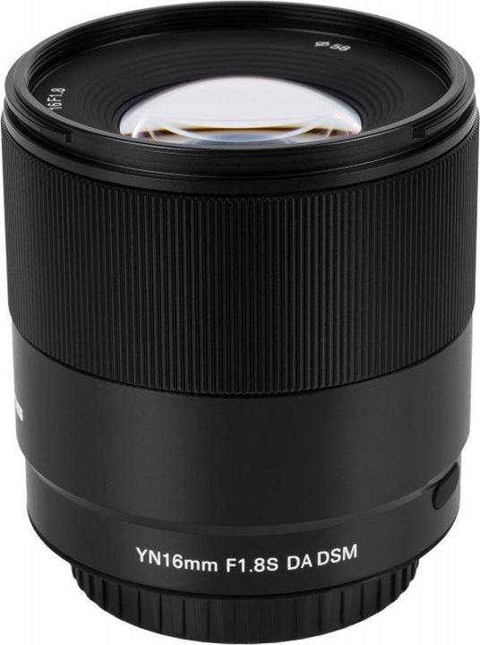 Image du produit Yongnuo YN 16 mm f/1.8 DA DSM Sony E (Sony E, APS-C / DX)