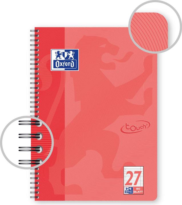 Actual product image Oxford Touch (A4+, Lined, Hardcover)