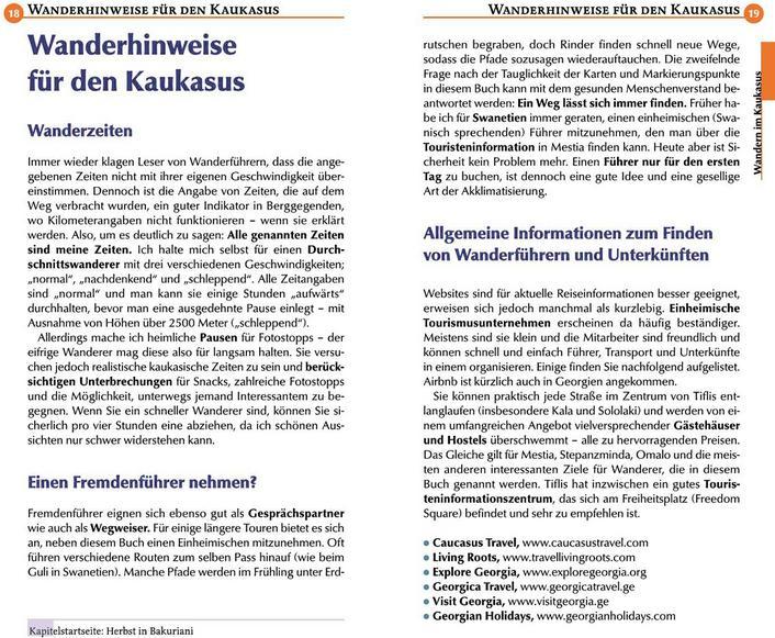 Image du produit Wanderführer Georgien - 53 Wanderungen - (Allemand, Peter Nasmyth, 2019)