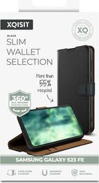 Actual product image Xqisit Slim Wallet Selection Anti Bac Recycled for Galaxy S23 FE black (Samsung Galaxy S23 FE)