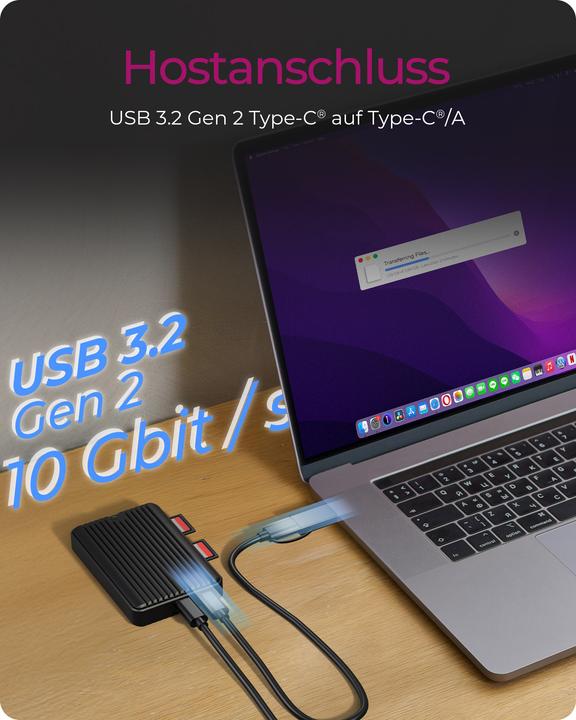 Actual product image Icy Box IB-CR602M-C31 (M.2 2280)