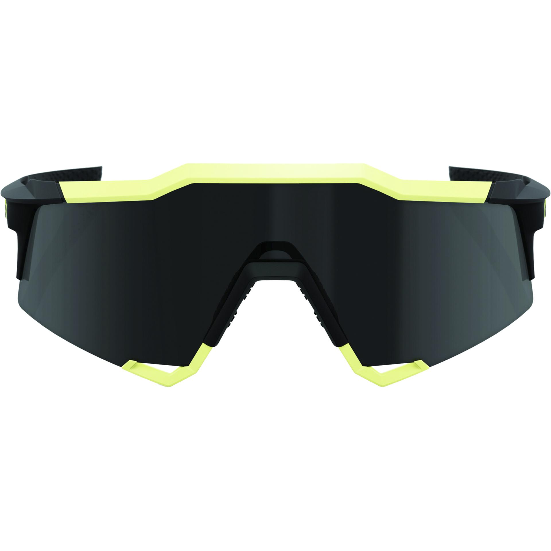 Thumbnail - 100%, Herren, Sportbrille, Speedcraft Tall Brille Soft Tact Glow - Black Mirror Le (Soft Tact Glow, Black Mirror), Schwa...