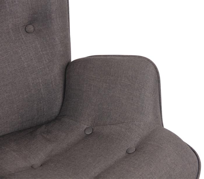 Actual product image CLP Chair Sanka Fabric, Dark Grey