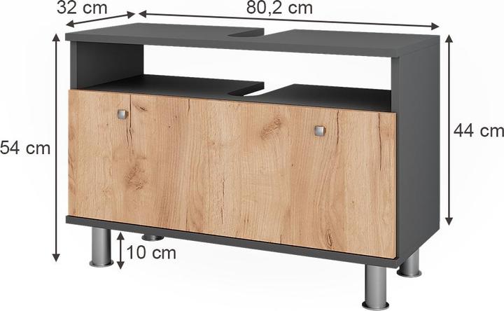 Produktbild Vicco Fynn (80.20 x 32 x 54 cm)